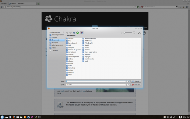 Firefox avec intégration KDE