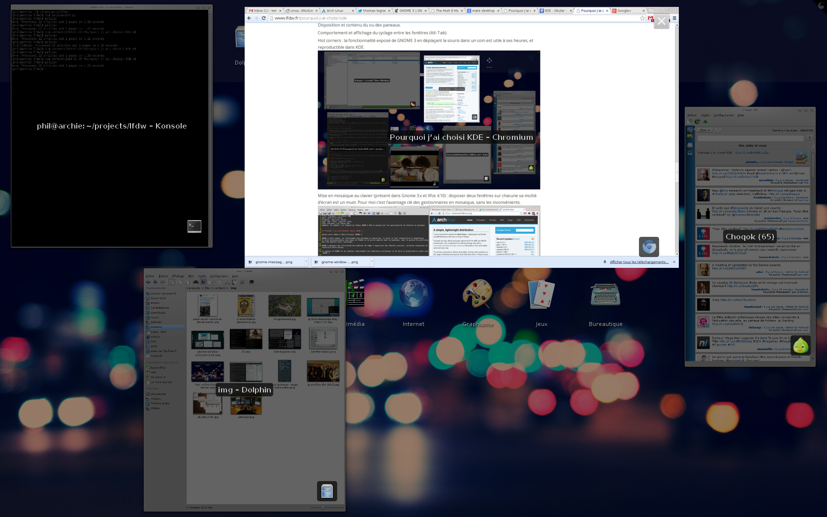 L’exposition des fenêtres dans KDE